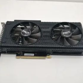 【中古】Palit GeForce RTX 3060 Dual 12GB（NE63060019K9-190AD）RTX3060/12GB(GDDR6)【仙台イービーンズ】保証期間１週間