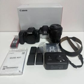 Canon EOS90D レンズ、バッテリー、充電器付き