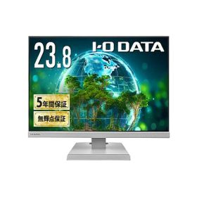 ワイド液晶ディスプレイ 23.8型/1920×1080/アナログRGB、HDMI/ホワイト/スピーカー：あり/よりサステナブルなディスプレイへ/「5年保証」「無輝点保証」3辺フレームレス LCD-A241DW
