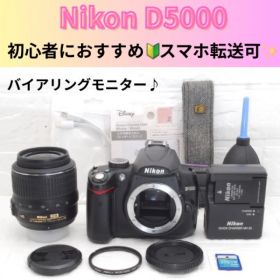 Nikon D5000☆カメラデビュー☆一眼レフカメラ☆返品保証有り☆