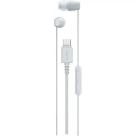 ソニー(SONY) IER-EX15C WZ ホワイト/タイプc/イヤホン/Type-C/イヤホン/有線/バランスの良い音質/小型/リモ 送料無料