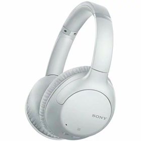 ソニー ワイヤレスノイズキャンセリングヘッドホン WH-CH710N : Bluetooth対応 最大35時間連続再生 マイク付き 2020年モデル ホワイト WH-CH710N W