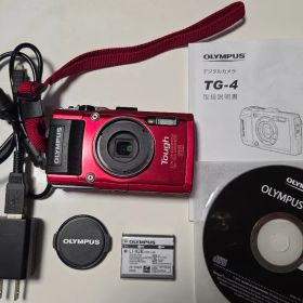 値下げ【ジャンク品】OLYMPUS Tough TG-4 水没品 付属品多数