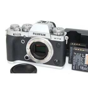 【全額返金保証】良品｜富士フイルム FUJIFILM X-T3 ボディ [シルバー] CA01-R6881-4B4A
