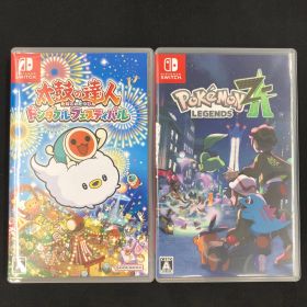 中古 Switch 太鼓の達人 ポケモンレジェンズ セット