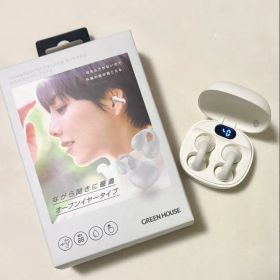 GREEN HOUSE ワイヤレスイヤホン GH-OWSB-WH