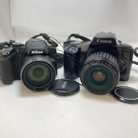 Nikon/CANON COOLPIX P510/EOS1000QD カメラ2個セット