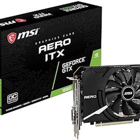 【中古】【39shop】MSI★GeForce GTX 1660 AERO ITX 6G OC グラフィックスボード VD6919（良い）