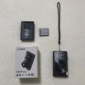 Canon キャノン コンパクトデジタルカメラ IXY 650 ブラック