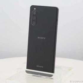 【中古】SONY(ソニー) Xperia 10 IV 128GB ブラック SO-52C docomo SIMフリー 【297-ud】