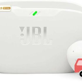 JBL WAVE BUDS 2 完全ワイヤレスイヤホン Bluetooth/アクティブノイズキャンセリング/マルチポイント / IP54防水防塵 / アプリ対応/USB Type-C/ホワイト / JBLWBUDS2WHT