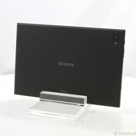 【中古】aiwa(アイワ) aiwa tab AS10-2(6) 128GB ブラック JA3-TBA1006-6 Wi-Fi 【297-ud】