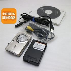 美品 COOLPIX S230 ソリッドシルバー 即日発送 Nikon デジカメ デジタルカメラ 本体 あすつく 土日祝発送OK