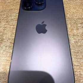 【中古正常品】iPhone14Pro 256GB ディープパープル SIMフリー MQ1E3J/A A510