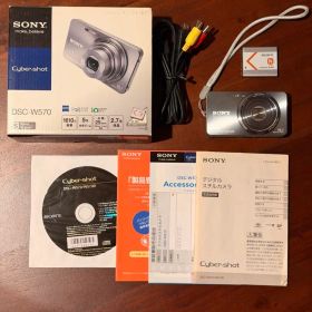 動作確認済み カメラ デジカメ サイバーショット DSC-W570 SONY