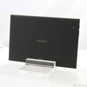 【中古】aiwa(アイワ) aiwa tab AS10-2(6) 128GB ブラック JA3-TBA1006-6 Wi-Fi 【198-ud】