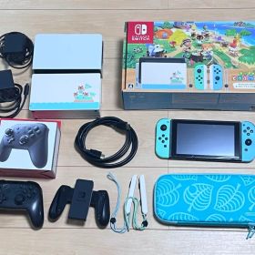 Nintendo Switch あつ森 本体 美品 プロコン ケース 箱付き