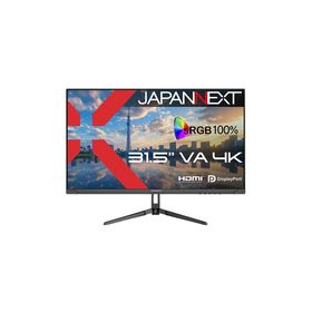 JAPANNEXT 液晶ディスプレイ 31.5型/3840×2160/ブラック JN-V315U2