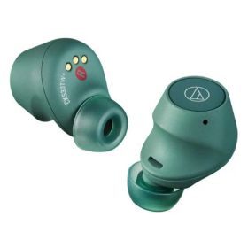 オーディオテクニカ audio-technica ATH-CKS30TW+/GR エバーグリーン Bluetooth 完全ワイヤレスイヤホン SOLID BASS
