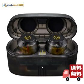【国内正規品】audio-technica フルワイヤレスイヤホン ATH-CKS30TW+ SOLID BASSシリーズ 低遅延 IP55 (スケルトン)