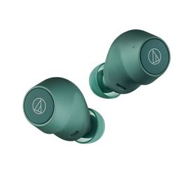 オーディオテクニカ 完全ワイヤレスイヤホン ATH-CKS30TW+ GR エバーグリーン