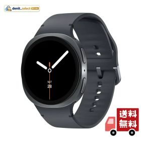 Samsung Galaxy Watch8 44mm グラファイト スマートウォッチ 本体 端末 Samsung純正 国内正規品 2025年発売 Felica対応 5ATM+IP68 Bluetooth v5.3 Dual GPS搭載 通話機能 最大30