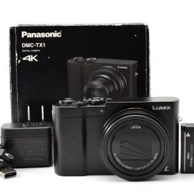 Panasonic LUMIX DMC-TX1 ブラック 美品 元箱
