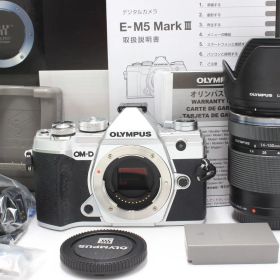35650ショット！OLYMPUS OM-D E-M5 MarkIII 14-150mmIIレンズキット シルバー オリンパス