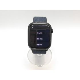 【中古】Apple Watch Series10 46mm Cellular ジェットブラックアルミニウムケース/インクスポーツループ MWY53J/A【ECセンター】保証期間１ヶ月【ランクA】