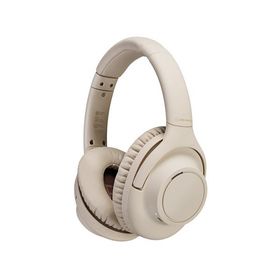 オーディオテクニカ ワイヤレス ヘッドホン 密閉型 ノイズキャンセリング 最大90時間 USB-C ATH-S300BT ATH-S300BTBG ベージュ系