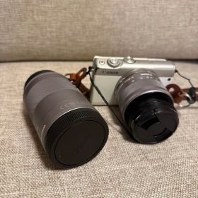 Canon EOS M100 ホワイト ダブルズームキット 動作確認済