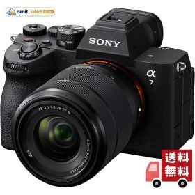 SONY(ソニー) ILCE-7M5M フルサイズ ミラーレス一眼カメラ α7V ズームレンズキット(同梱レンズ:SEL28702) ブラック