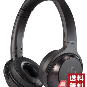 オーディオテクニカ ATH-WS330BT BK ワイヤレスヘッドホン bluetooth 重低音 SOLID BASS 最大70時間再生 ブラック ATHーWS330BT BK