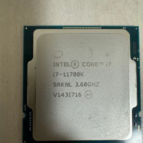 Intel Core i7-11700K CPU 本体