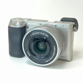 ★3日以内返品可★ 美品 SONY SONY ミラーレス一眼 α6000 パワーズームレンズキット ILCE-6000L S デジタル ミラーレス 一眼 デジタルカメラ シルバー