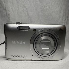 Nikon COOLPIX S3700 デジタルカメラ シルバー 稼動品