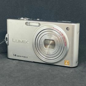 T7282 【 動作未確認品 】Panasonic パナソニック LUMIX ルミックス DMC-FX66 シルバー コンパクトデジタルカメラ デジタルカメラ デジカメ 付属品あり 箱入り