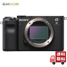 SONY(ソニー) フルサイズ ミラーレス一眼カメラ α7C ボディ(レンズなし) ブラック ILCE-7C B