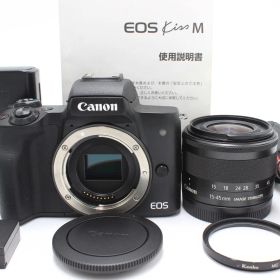 Canon EOS Kiss M ズームキット キヤノン ブラック