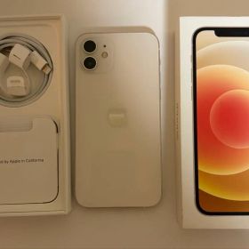 iPhone12 ホワイト 本体 64GB 付属品あり 美品 箱付