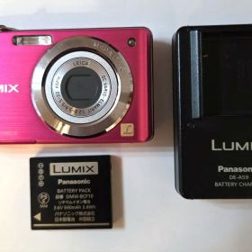 Panasonic LUMIX DMC-FS7 ピンク【充電器&バッテリー付】