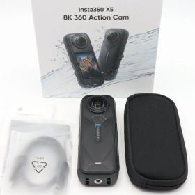 【美品】Insta360 X5 通常版 CINSAAHA ブラック 360度カメラ アクションカメラ インスタ360 本体