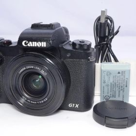 Canon コンパクトデジタルカメラ PowerShot G1 X Mark III ブラック APS-Cセンサー/F2.8レンズ/EVF内蔵 PSG1XMARKIII