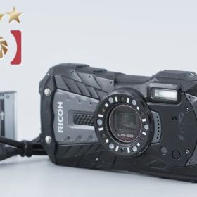 【中古】RICOH リコー PENTAX ペンタックス WG-30 エボニーブラック 防水アクションカメラ