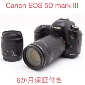 一眼レフカメラCanon EOS 5D mark III 標準&望遠レンズセット