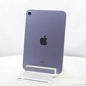 〔中古品〕 iPad mini 第6世代 256GB パープル MK7X3J／A Wi-Fi ［8.3インチ液晶／A15-Bionic］〔中古品〕 iPad mini 第6世代 256GB パープル MK7X3J／A Wi-Fi ［8.3インチ液晶／A15-Bionic］