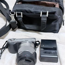 美品 SONY ミラーレス一眼 α5000 パワーズームレンズキット
