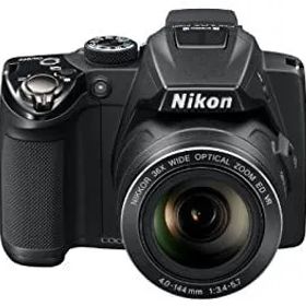 【中古】 Nikon ニコン デジタルカメラCOOLPIX P500 ブラック P500 1210万画素 裏面照射CMOS 広角22.5mm 光学36倍 3型チルト式液晶 フルHD
