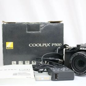 【返品保証】 【元箱付き】ニコン Nikon COOLPIX P500 36x バッテリー付き コンパクトデジタルカメラ e14160