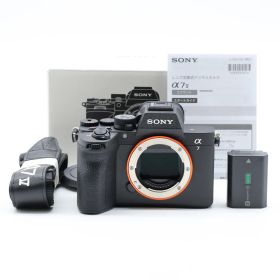 SONY α7V ボディ ILCE-7M5 ショット数 319回 極上品